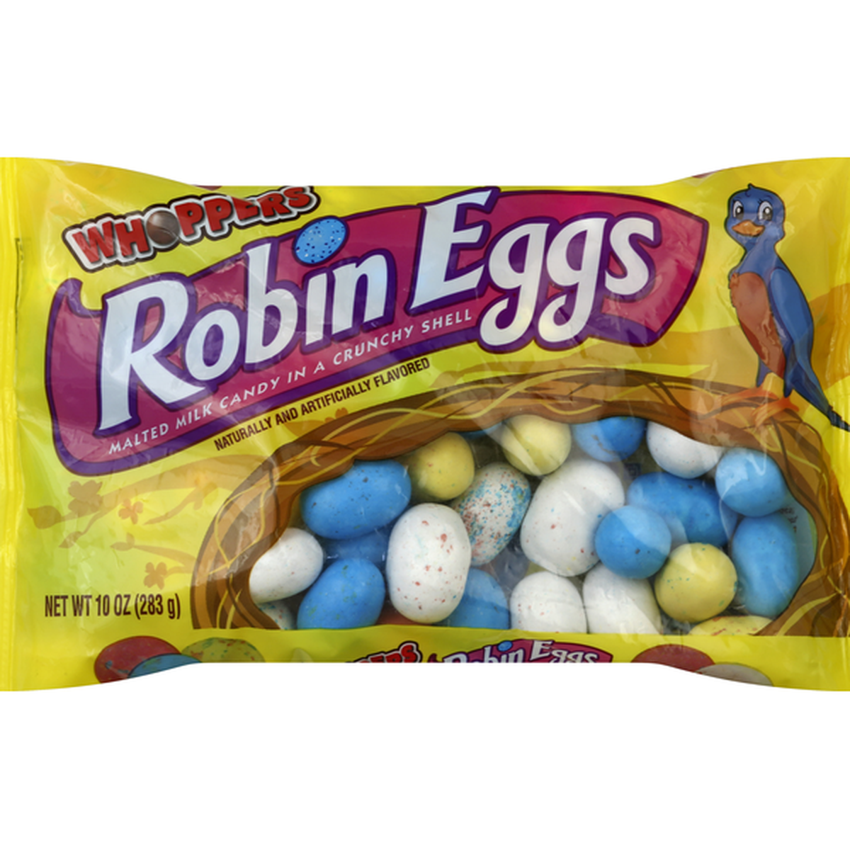 WHOPPERS Mini Robin Eggs Chocolate Candy, Crunchy Malted Milk