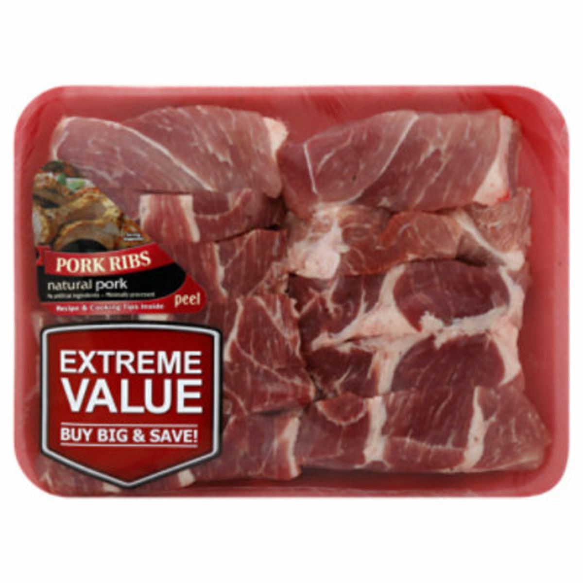 Boneless Country Style Pork Shoulder Ribs Value Pack 35 Lb Delivery Or Pickup Near Me Instacart 7072