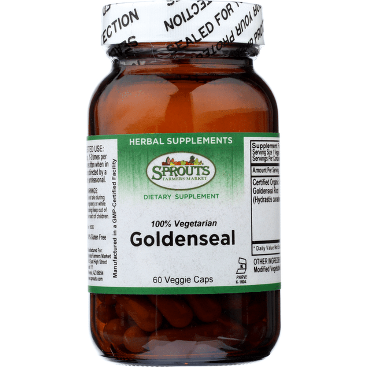 Sprouts Goldenseal Powder Cap 60 each Delivery or Pickup Near Me