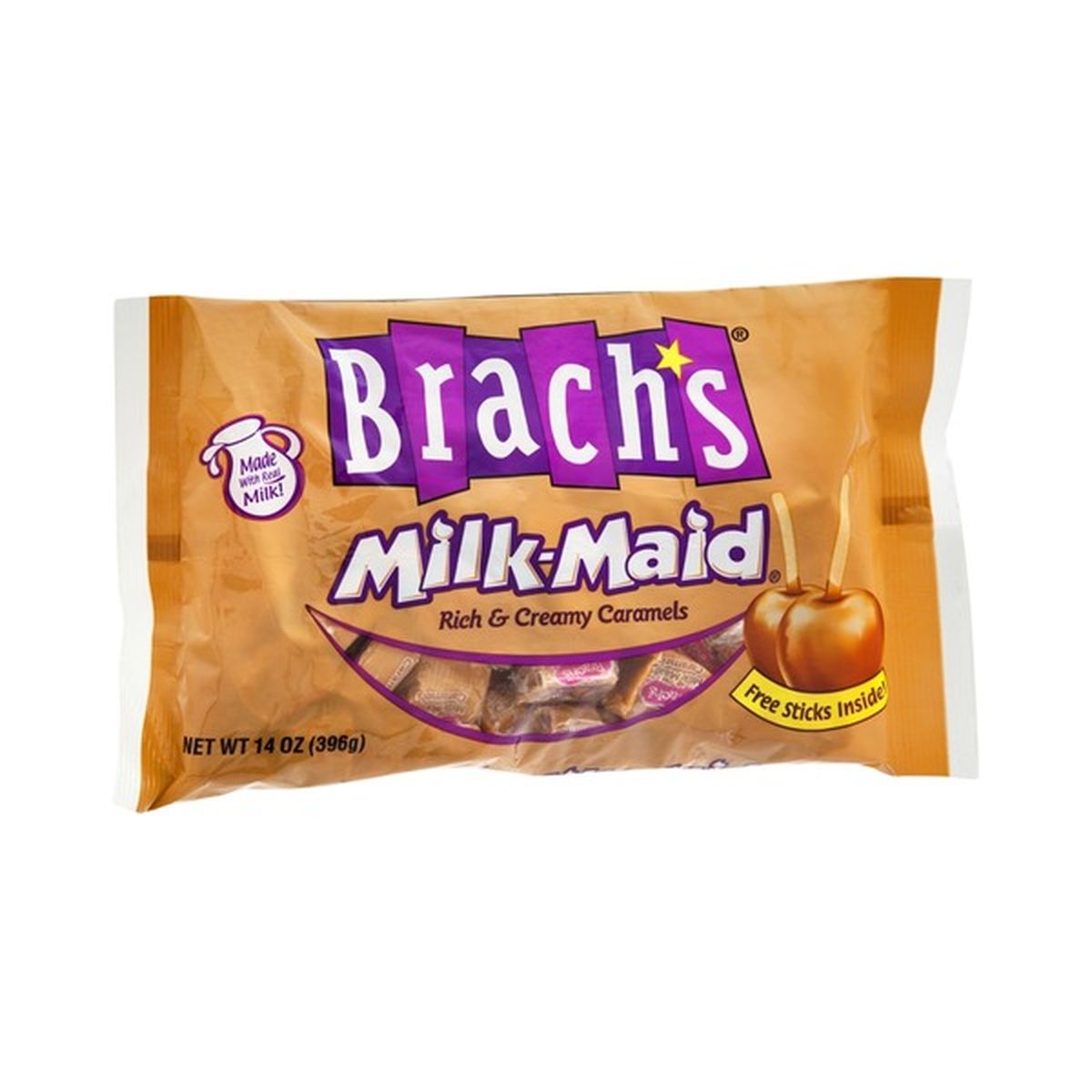 Brach's Milk-Maid Rich & Creamy Caramels (14 oz) Delivery or Pickup ...