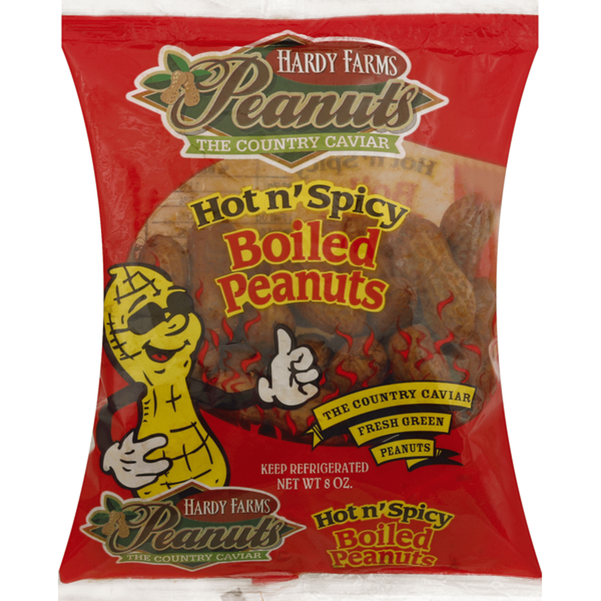 Hardy Farms Peanuts Boiled Hot N Spicy