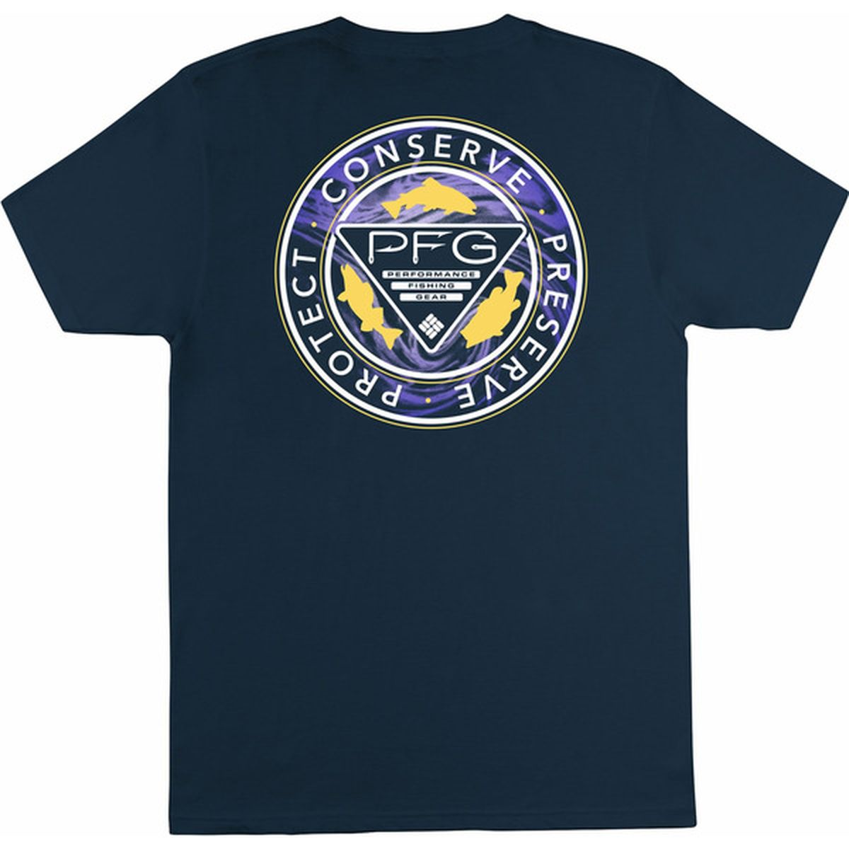 The Columbia Macaroni Company Men's Leyndell T-Shirt - Columbia Navy (each)  Delivery or Pickup Near Me - Instacart