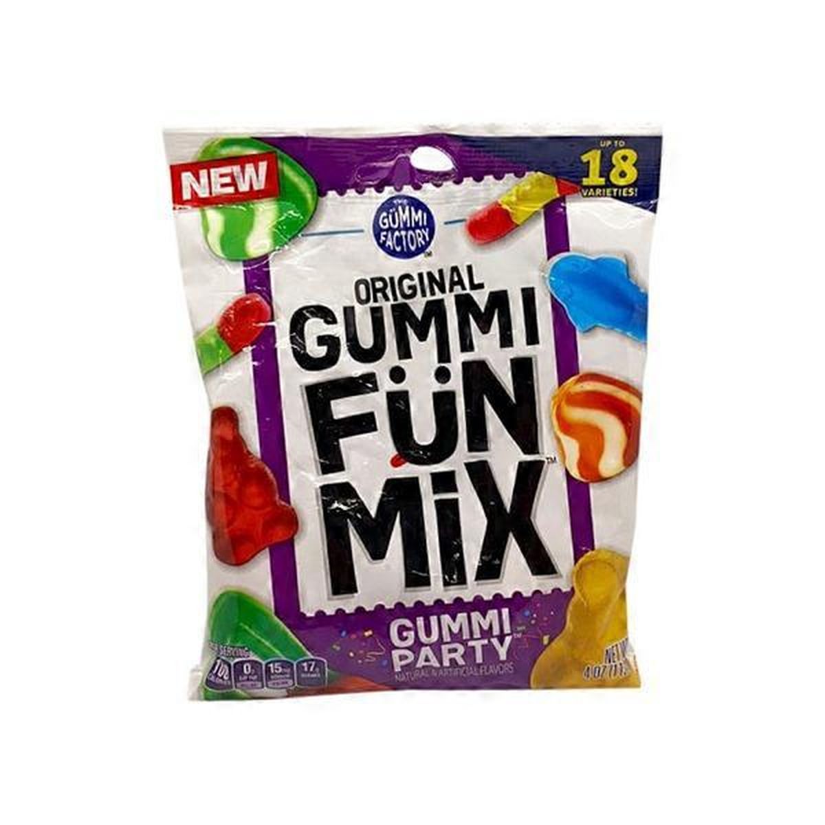 The Gummy Factory ORIGINAL GUMMI FUNMIX Gummi Party Original (4 oz ...