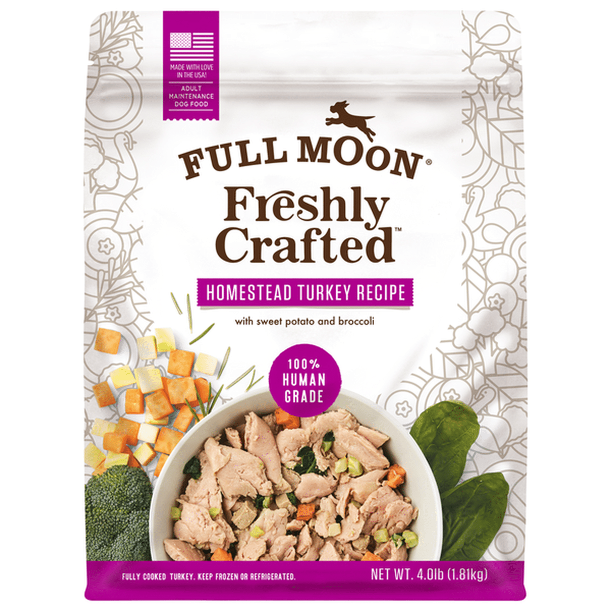 Full moon dog food