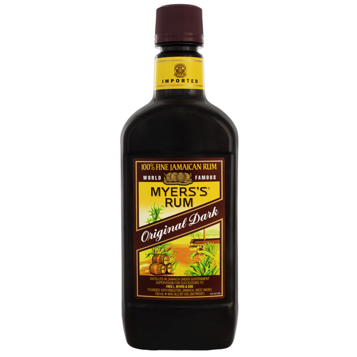 Myers's Rum Original Jamaican Dark Rum, 20 Proof 20 ml Delivery ...