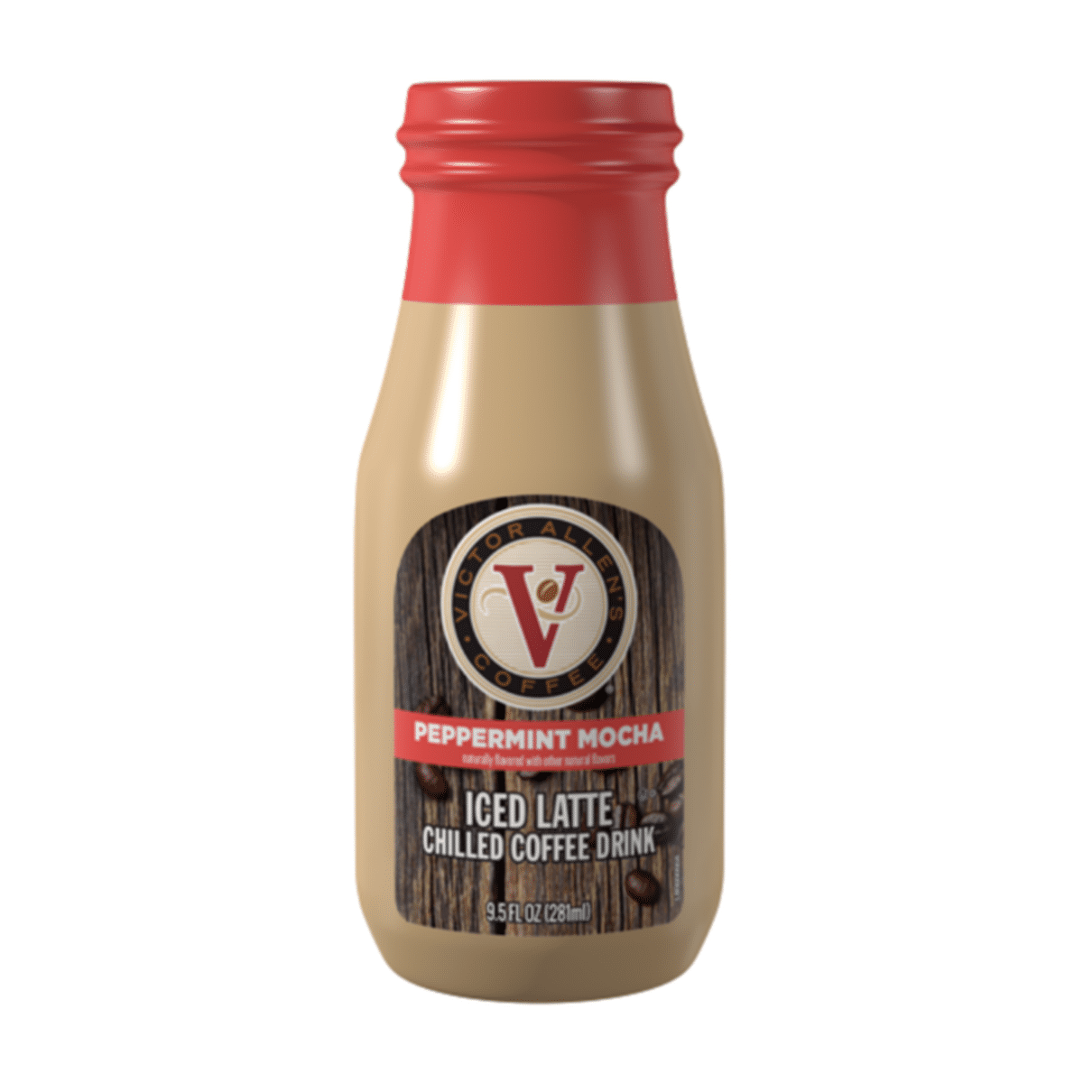 Victor Allens Coffee Iced Latte Peppermint Mocha Flavored Ready To Drink Bottle 95 Fl Oz 2628