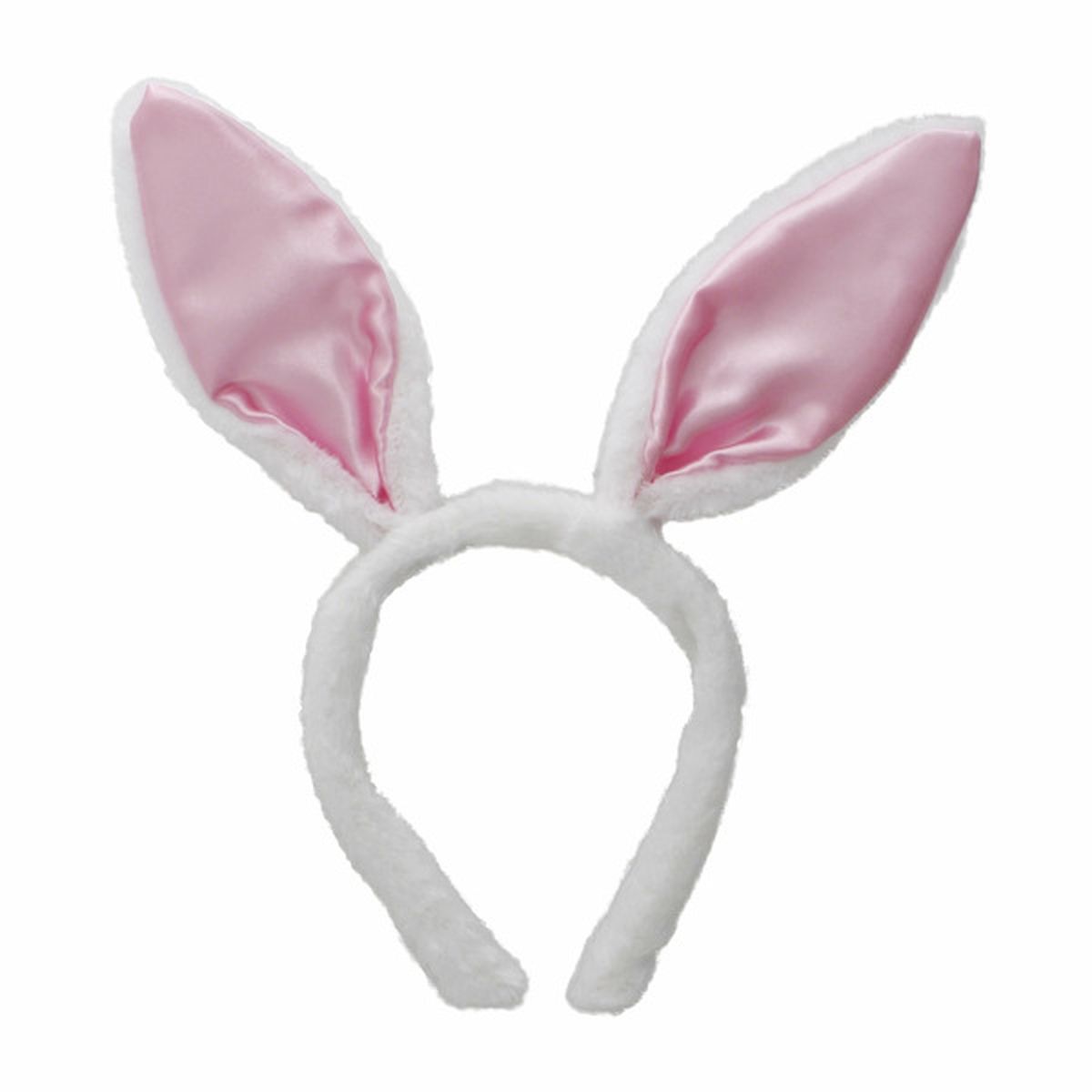 WAY TO CELEBRATE! Easter Faux Fur Bunny Ear Headband (1 each) Delivery ...