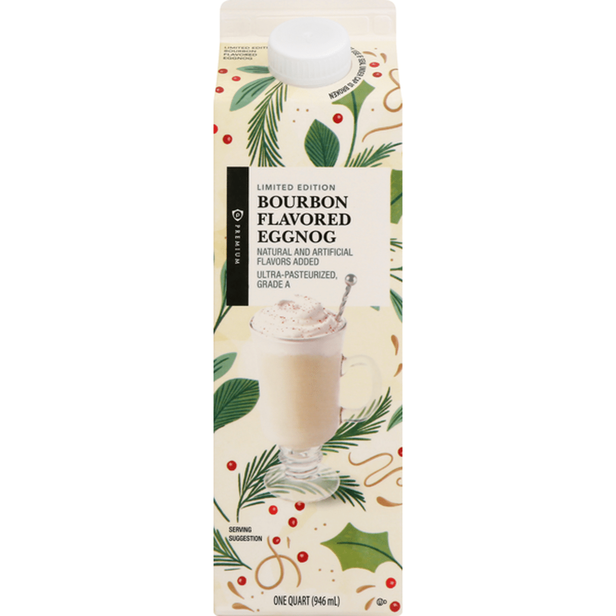 Publix Eggnog Bourbon Flavored 1 Qt Delivery Or Pickup Near Me