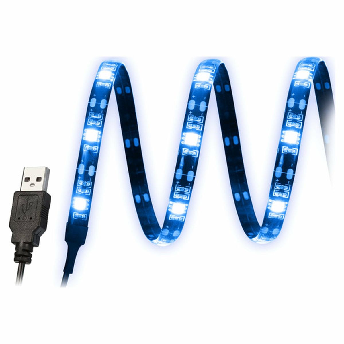 Ledeez Led Light Strip Black Light Color Changing Colors Usb Powered Stick On Adhesive