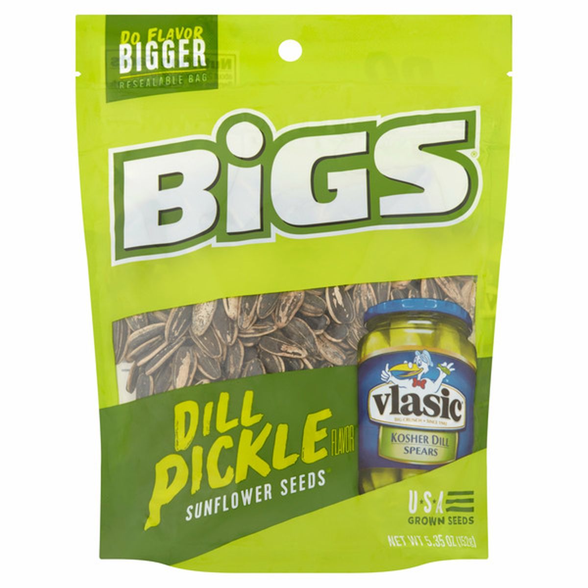 BIGS Vlasic Dill Pickle Sunflower Seeds (5.35 Oz) Delivery Or Pickup ...