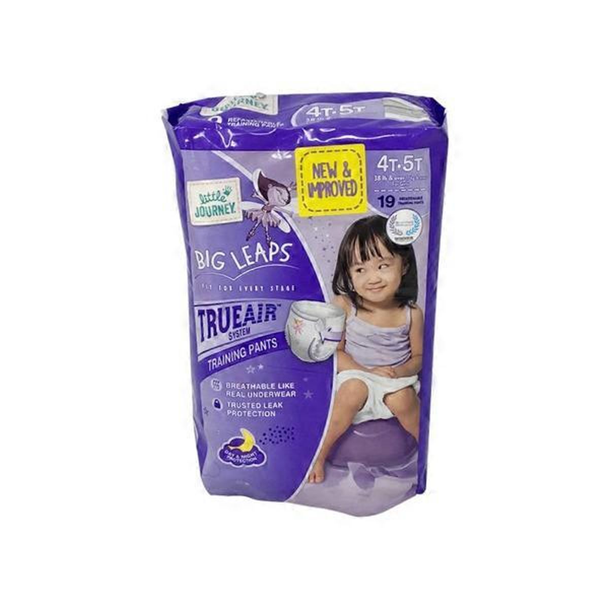 Little Journey Size 4T to 5T Girls Training Pants (19 ct) Delivery or  Pickup Near Me - Instacart