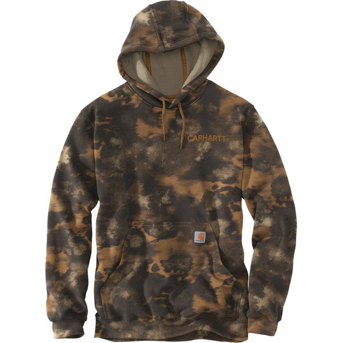 Carhartt Mens Hooded Watercolor Camo Hoodie - Carhartt B Watercolor Camo &  Dark B (each) Delivery or Pickup Near Me - Instacart