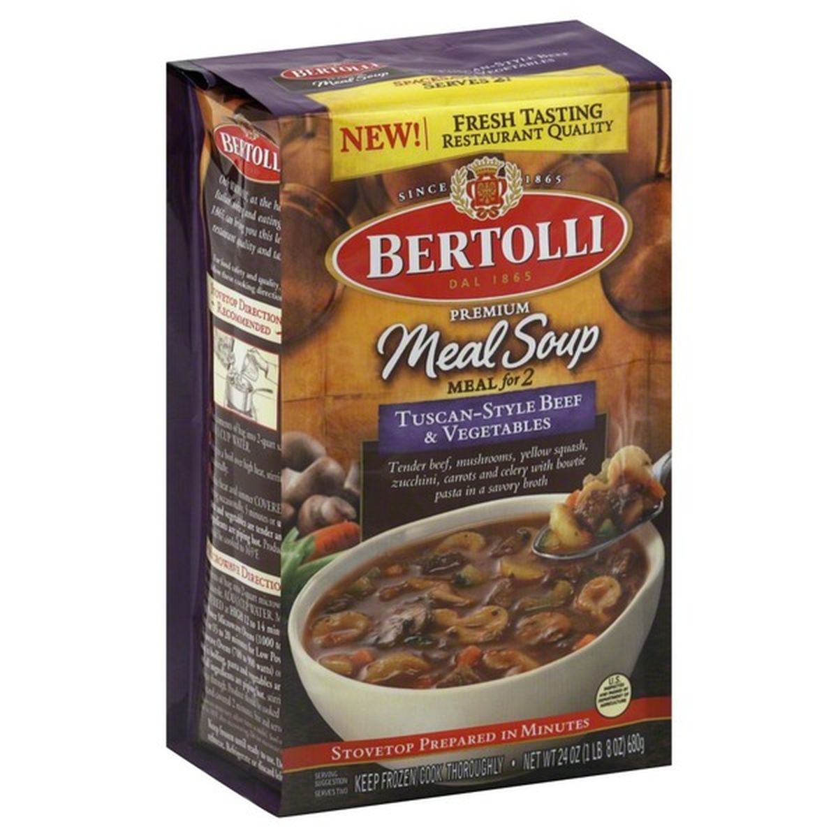 Bertolli Meal Soup, Tuscan-Style Beef & Vegetables (24 Oz) Delivery Or ...