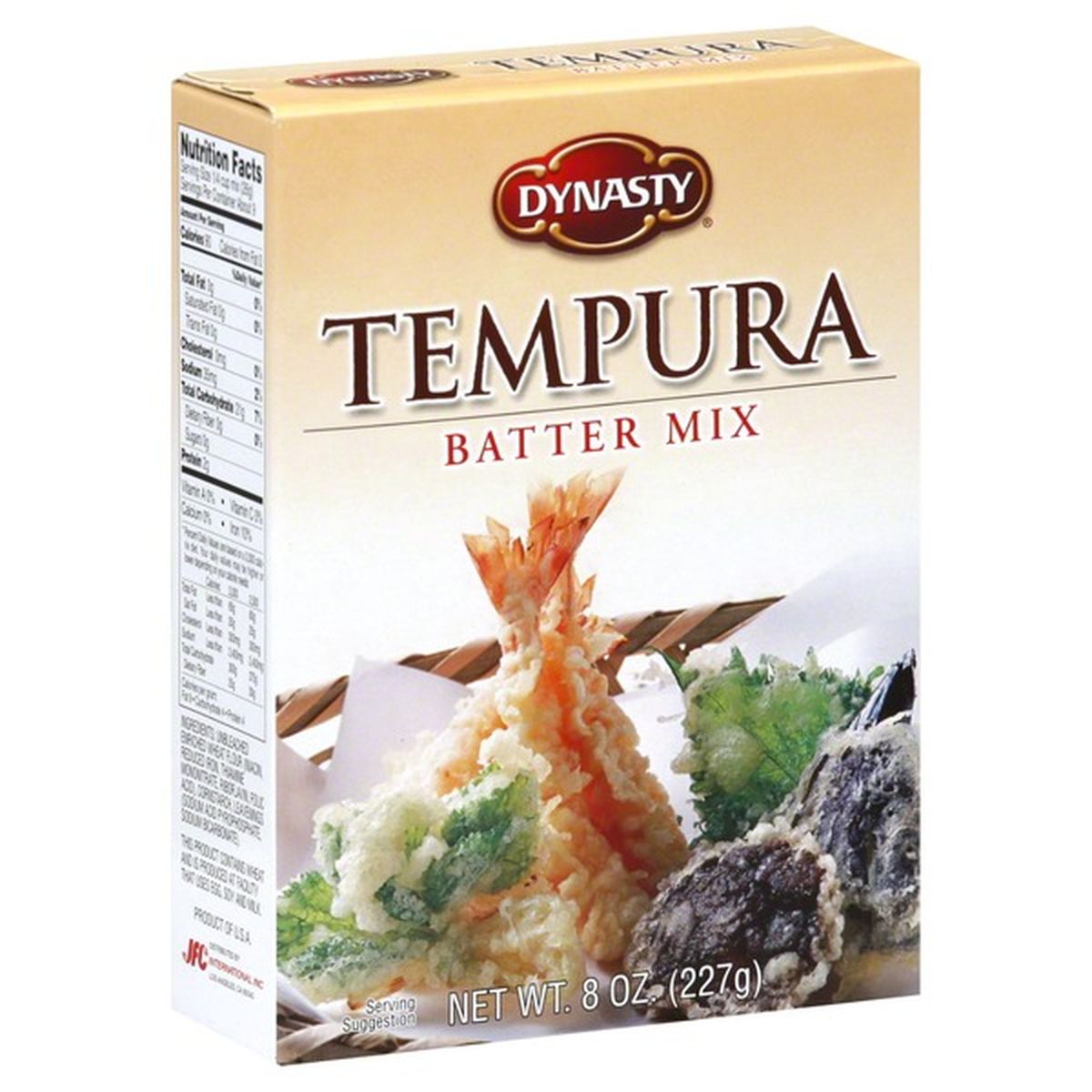 Dynasty Batter Mix, Tempura (8 oz) Delivery or Pickup Near Me - Instacart