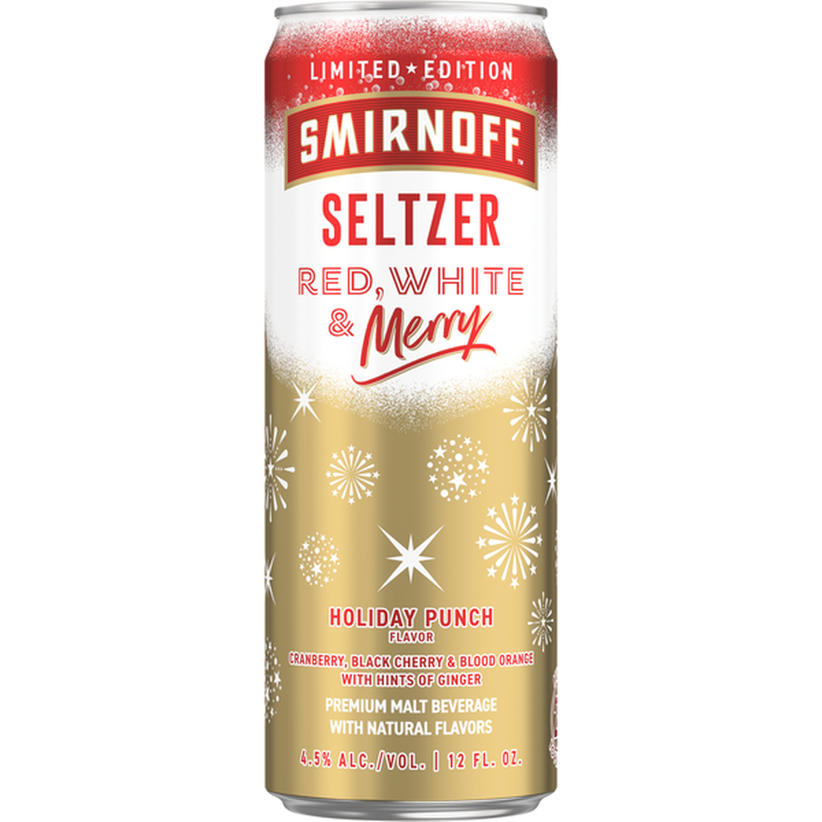 Smirnoff Seltzer Red White Merry 12 Fl Oz Delivery Or Pickup Near