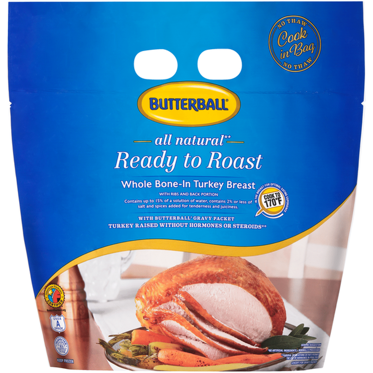 Butterball Ready to Roast Whole BoneIn Turkey Breast (1 each) Delivery