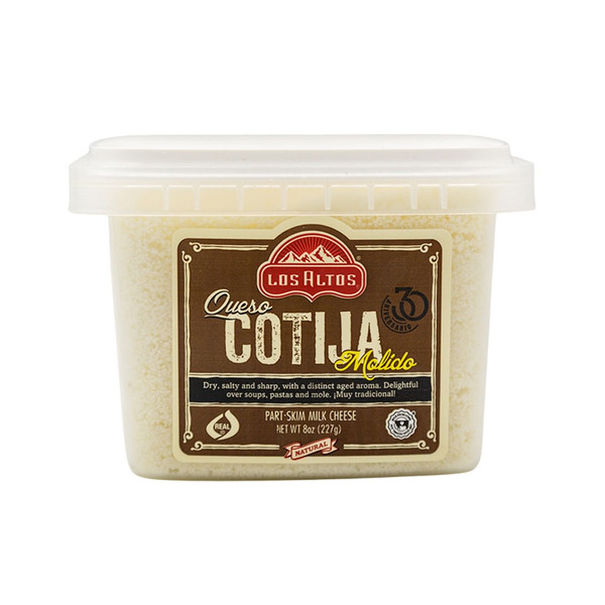 Los Altos Cotija Queso Molido Part-skim Milk Cheese (8 Oz) Delivery Or ...