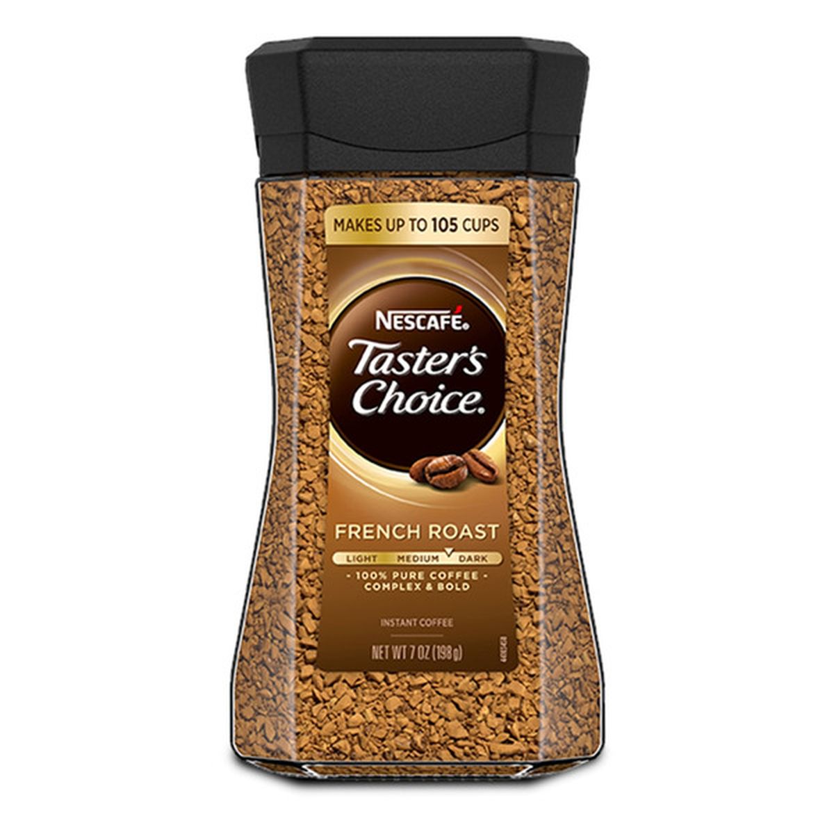 NESCAF Taster s Choice French Medium Dark Roast Instant Coffee 7