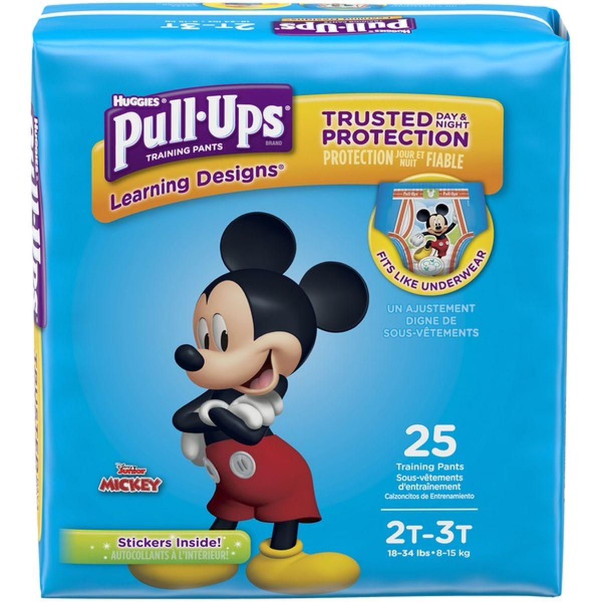 Pull-Ups Learning Designs Potty Training Pants for Boys, 2T-3T (18