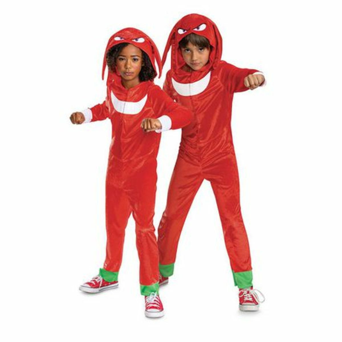 SEGA Children's Sonic the Hedgehog Movie Knuckles Classic Costume (1 ...