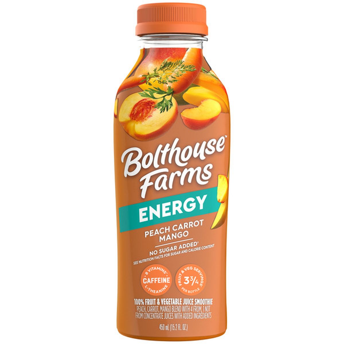 Bolthouse Farms Peach Carrot Mango (15.2 fl oz) Delivery or Pickup Near