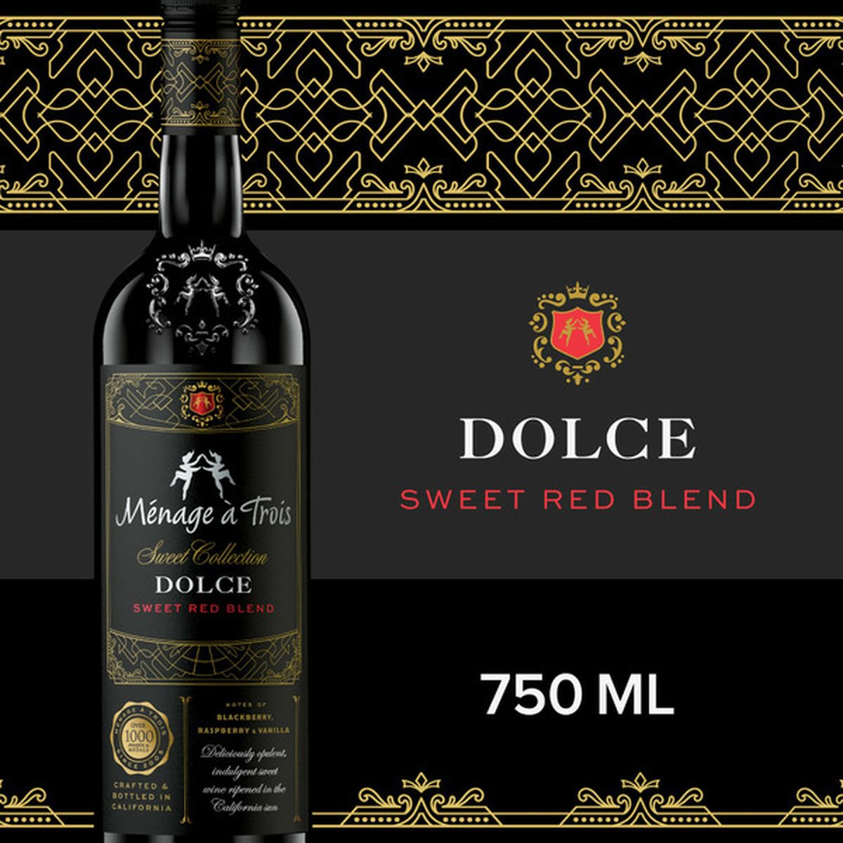 Ménage à Trois Dolce Sweet Red Wine