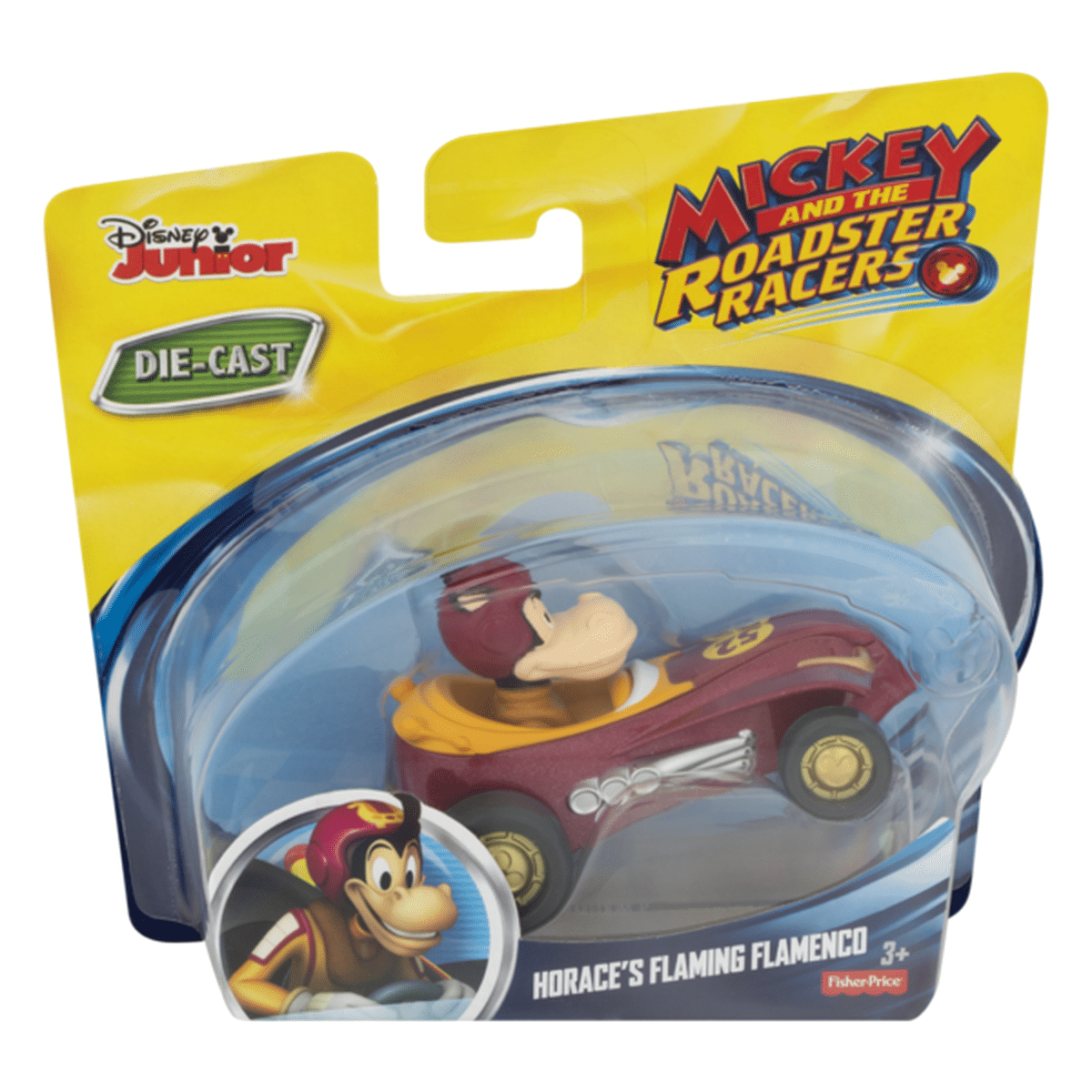 Disney Mickey and the Roaster Racers Die Cast Car Horace's Flaming ...