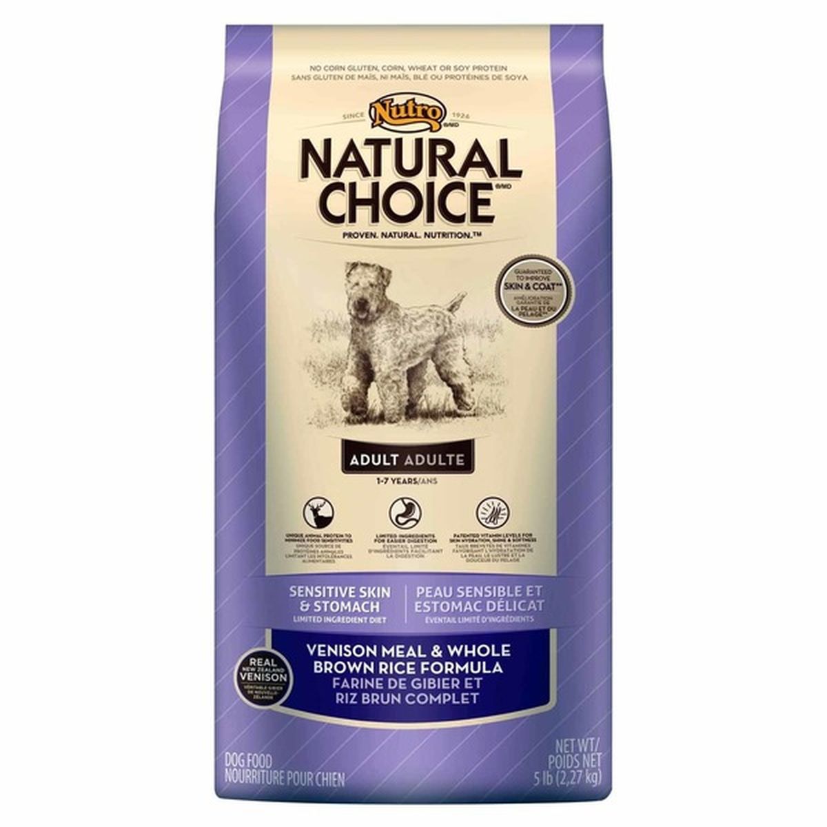 NUTRO Dog Food For Sensitive Skin Stomachs 5 lb Delivery or