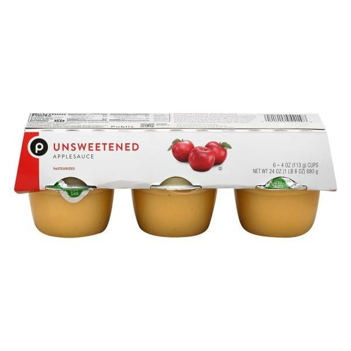 Publix Applesauce, Unsweetened