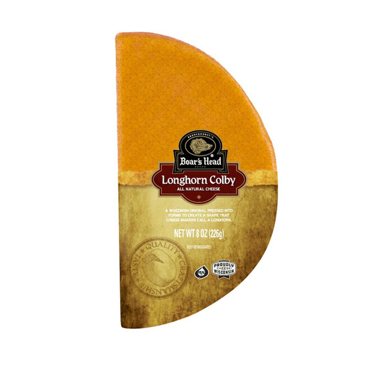 Boar's Head Longhorn Colby Cheese (8 oz) Delivery or Pickup Near Me ...