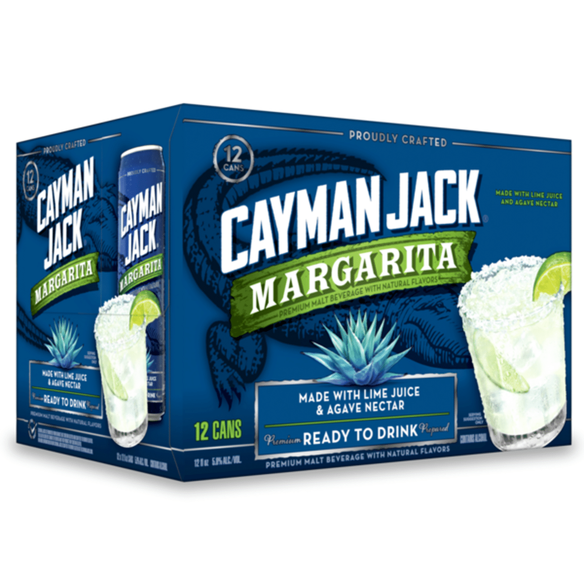 Cayman Jack Margarita Cocktail (12 fl oz) Delivery or Pickup Near Me -  Instacart