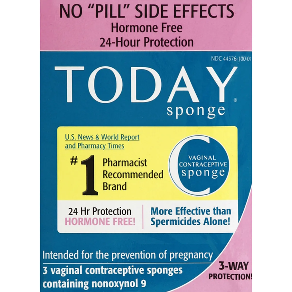 Today Sponge Vaginal Contraceptive Sponges 3 Each Delivery Or Pickup Near Me Instacart