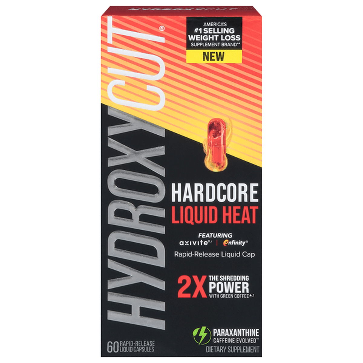 Hydroxycut Hardcore Liquid Heat, Capsules (60 ct) Delivery or Pickup ...