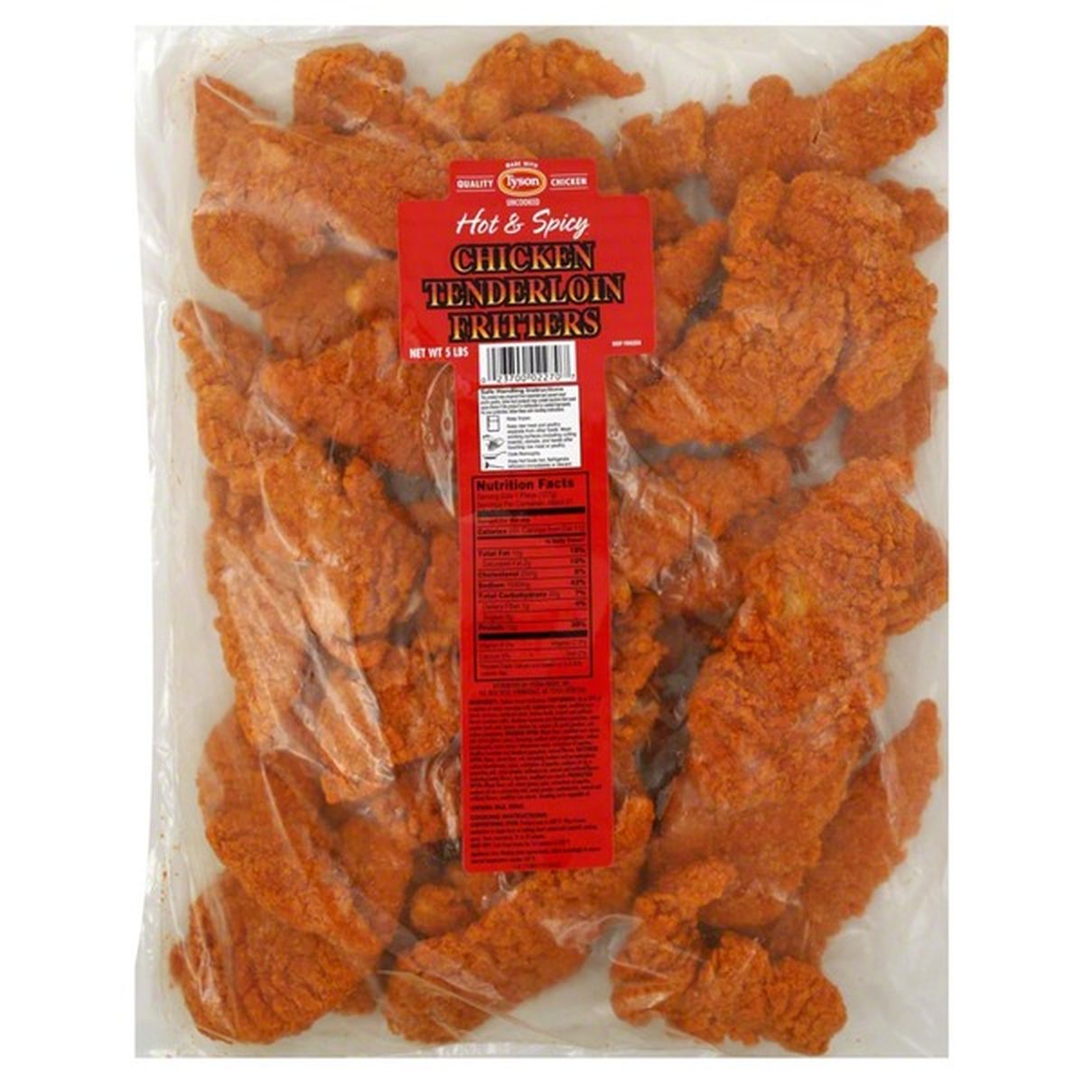 Tyson Chicken Tenderloin Hot And Spicy Fritters 5 Lb Delivery Or Pickup Near Me Instacart 8213