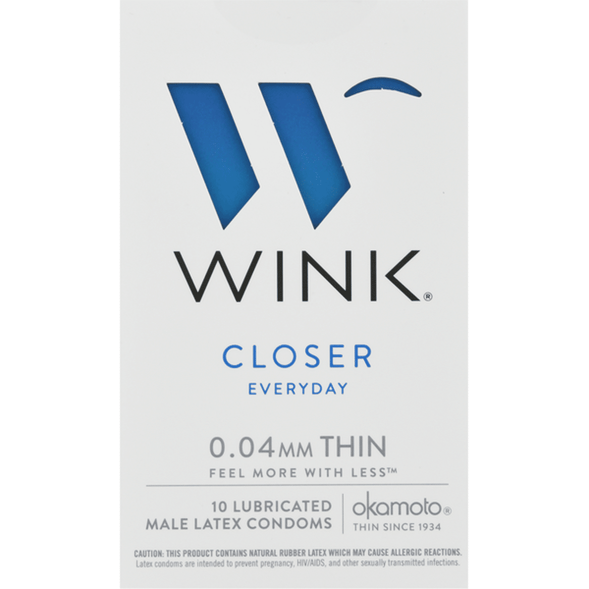 Wink Condoms, Closer Everyday, Thin (10 each) Delivery or Pickup Near Me -  Instacart