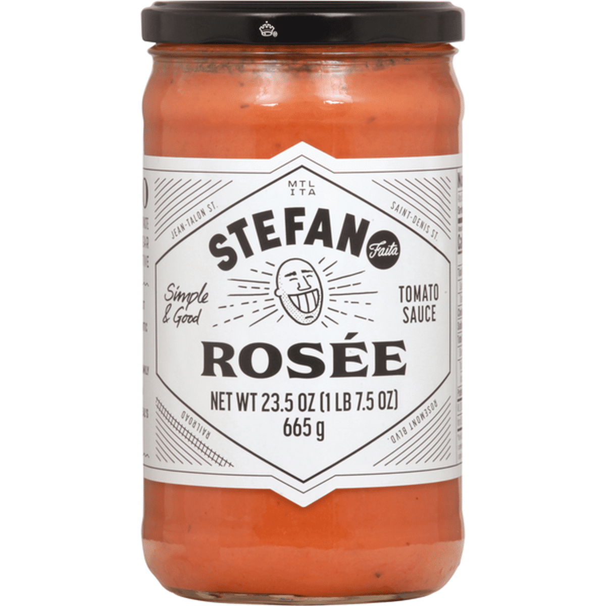 Stefano Faita Tomato Sauce, Rosee (23.5 Oz) Delivery Or Pickup Near Me ...