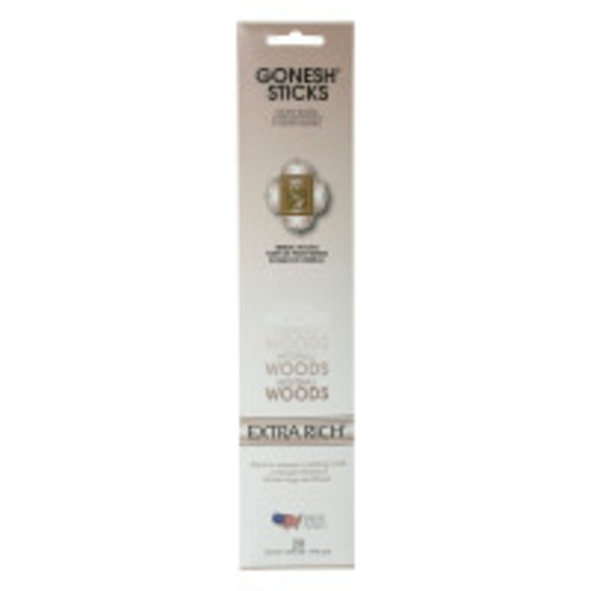 Gonesh Extra Rich Herbal Woods Incense Sticks (20 ct) Delivery or