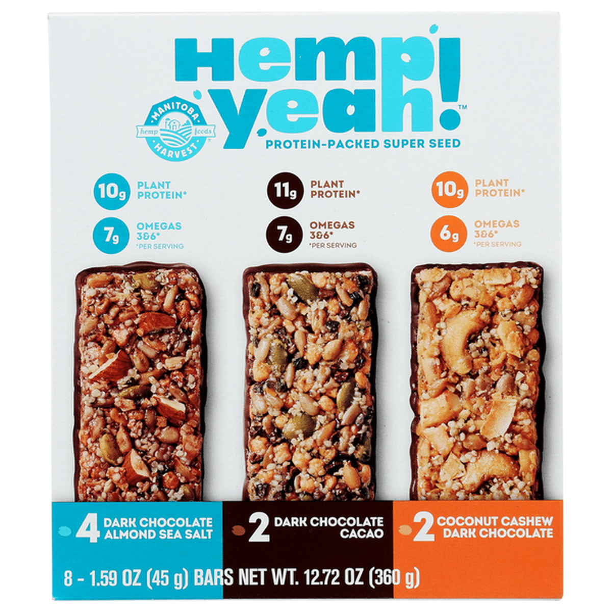 Manitoba Harvest Hemp Bar (12.72 oz) Delivery or Pickup Near Me - Instacart