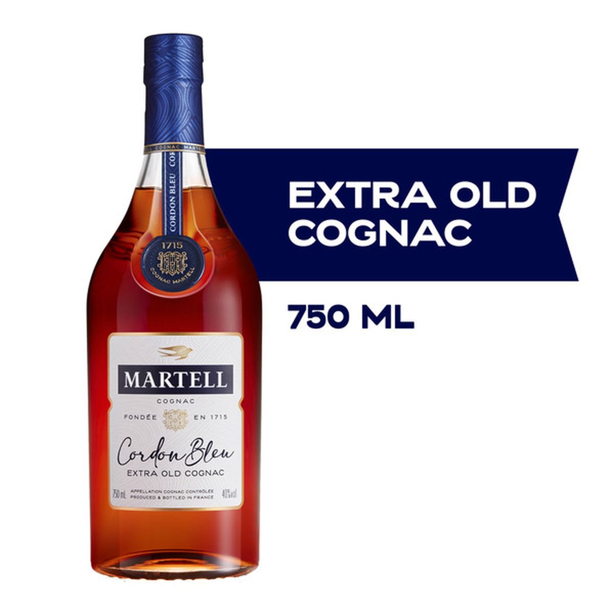 Martell Cordon Bleu Cognac 750mL, 80 Proof (750 ml) Delivery or