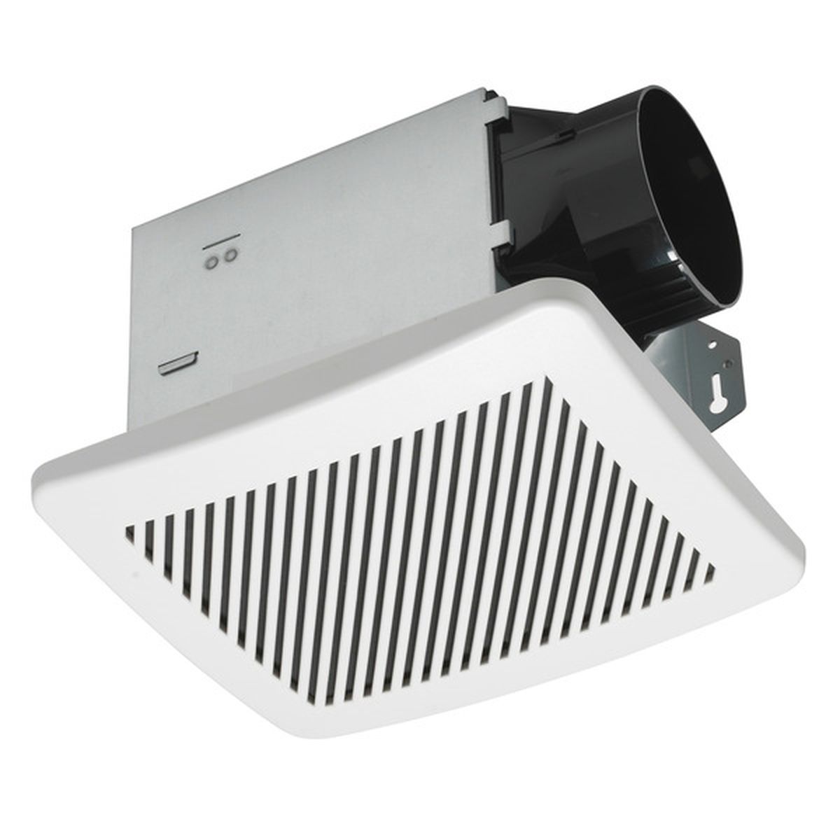 Utilitech 100 CFM 1.5 Sones Humidity Sensing Ventilation Fan | 7131-04 ...