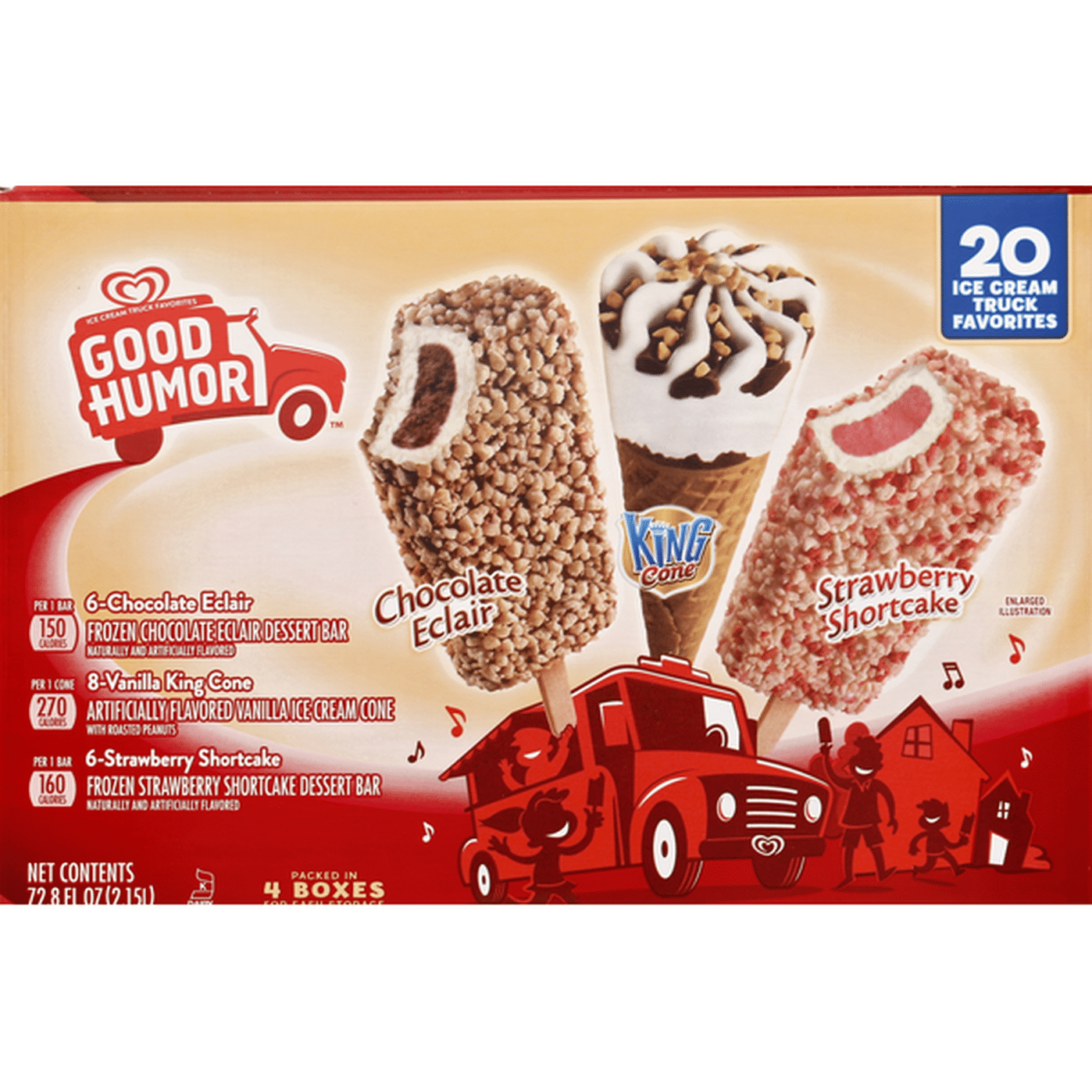 Good Humor Ice Cream Bars, Variety Pack (20 each) Delivery or Pickup Near Me Instacart