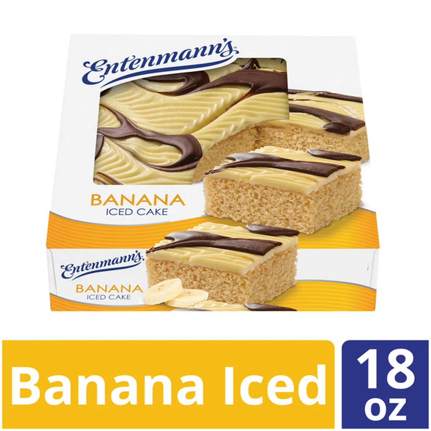 Entenmann's Banana Iced Cake (18 Oz) Delivery Or Pickup Near Me - Instacart