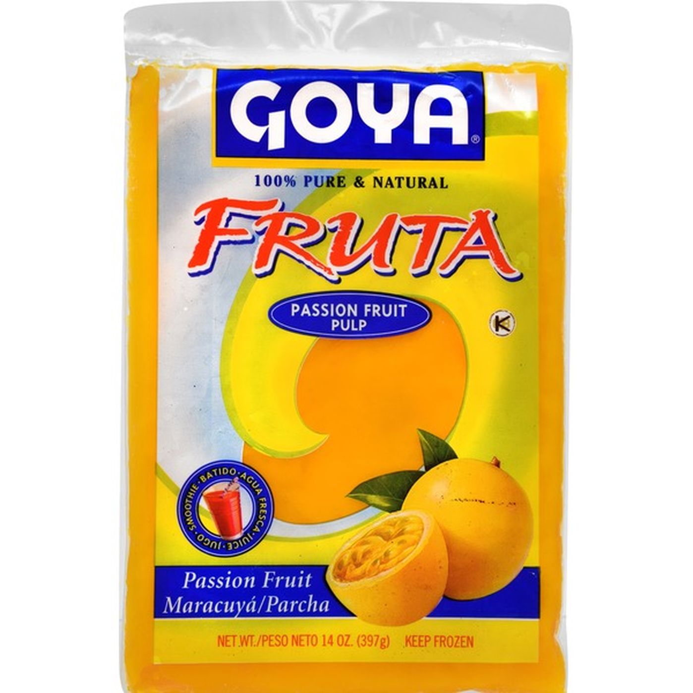 Goya Passion Fruit Pulp 14 Oz Delivery Or Pickup Near Me Instacart