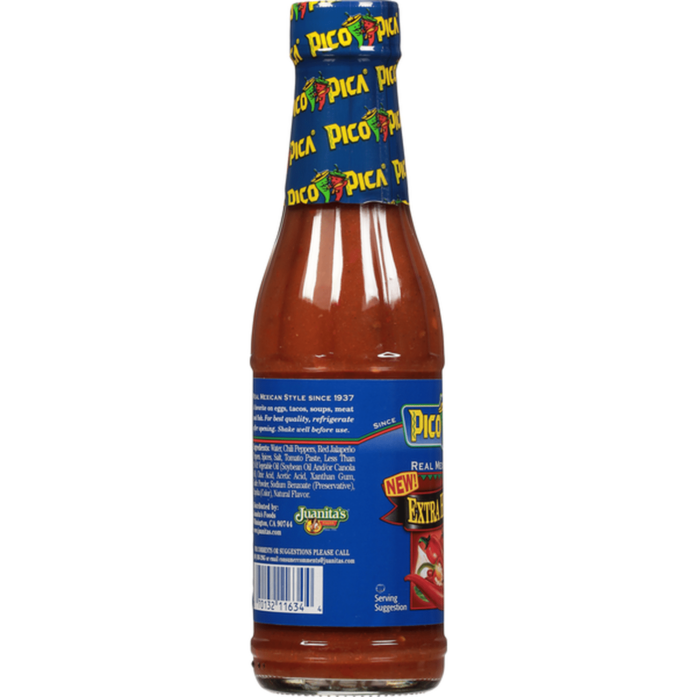 Pico Pica Hot Sauce, Extra (7 oz) Delivery or Pickup Near Me - Instacart