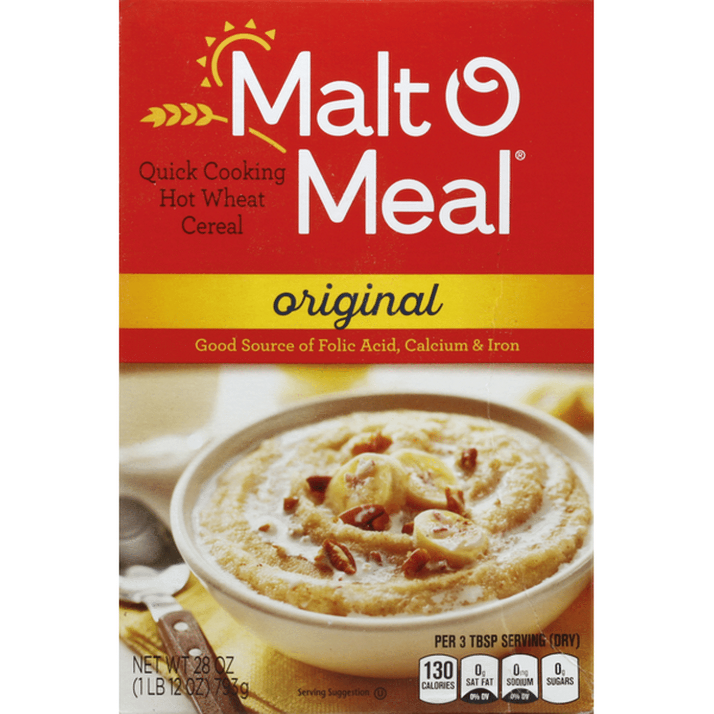 Malt O Meal Original Quick Cooking Hot Wheat Cereal 28 Oz Delivery Or Pickup Near Me Instacart 0502