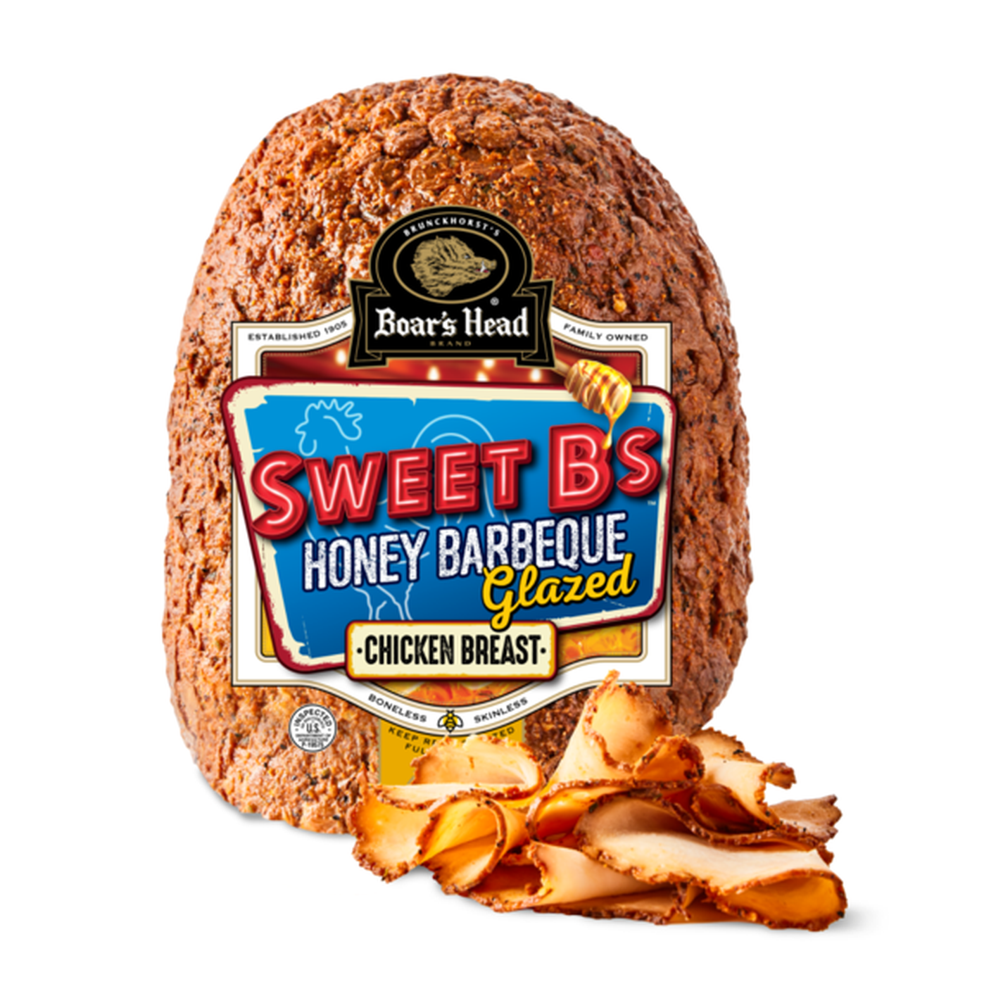 Boar’s Head Sweet B’s Honey Barbeque Glazed Chicken Breast (1 lb