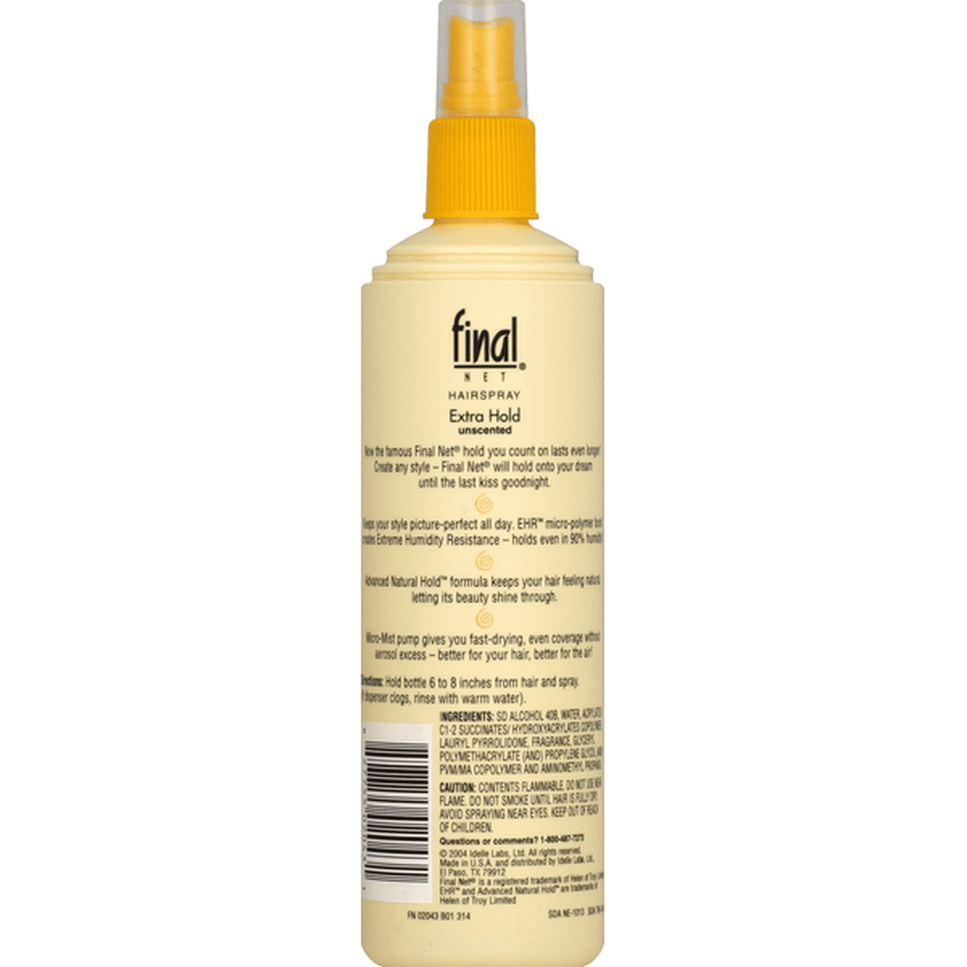 Final Net Extra Hold Extra Firm Control Hairspray (12 fl oz) Delivery ...