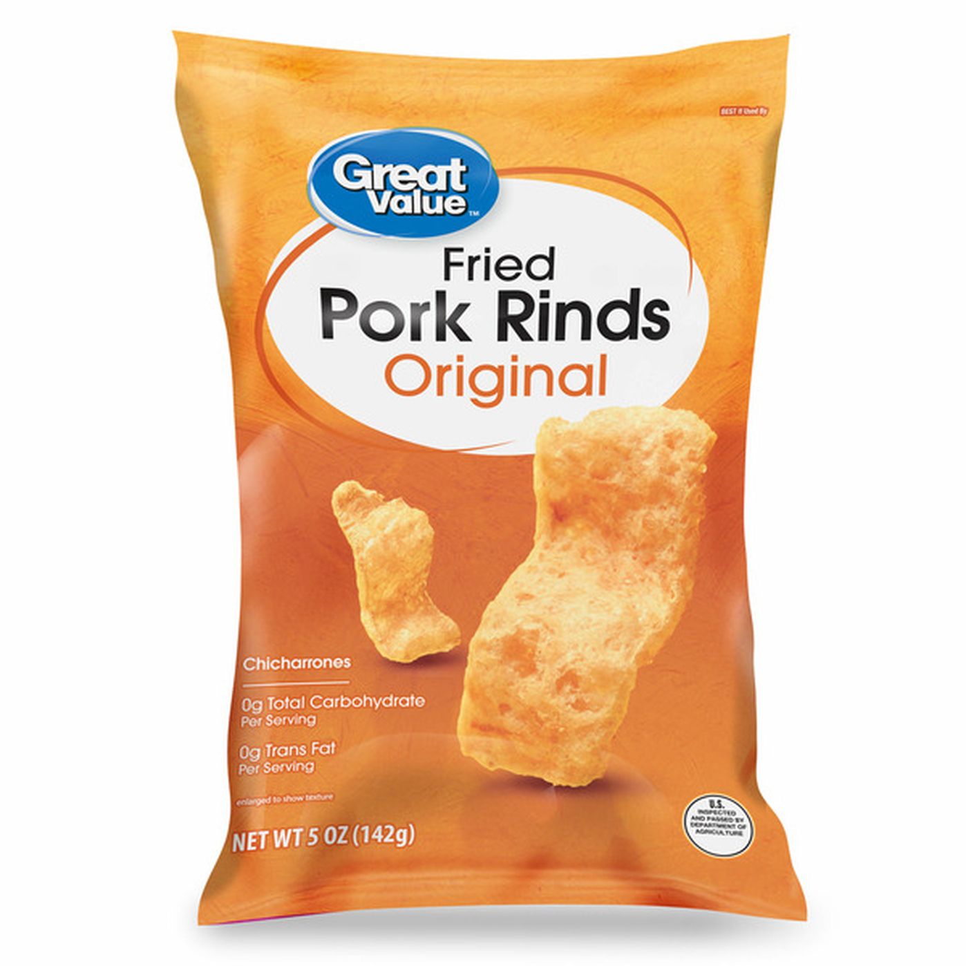 Great Value Original Chicharrones Fried Pork Rinds Oz Delivery Or