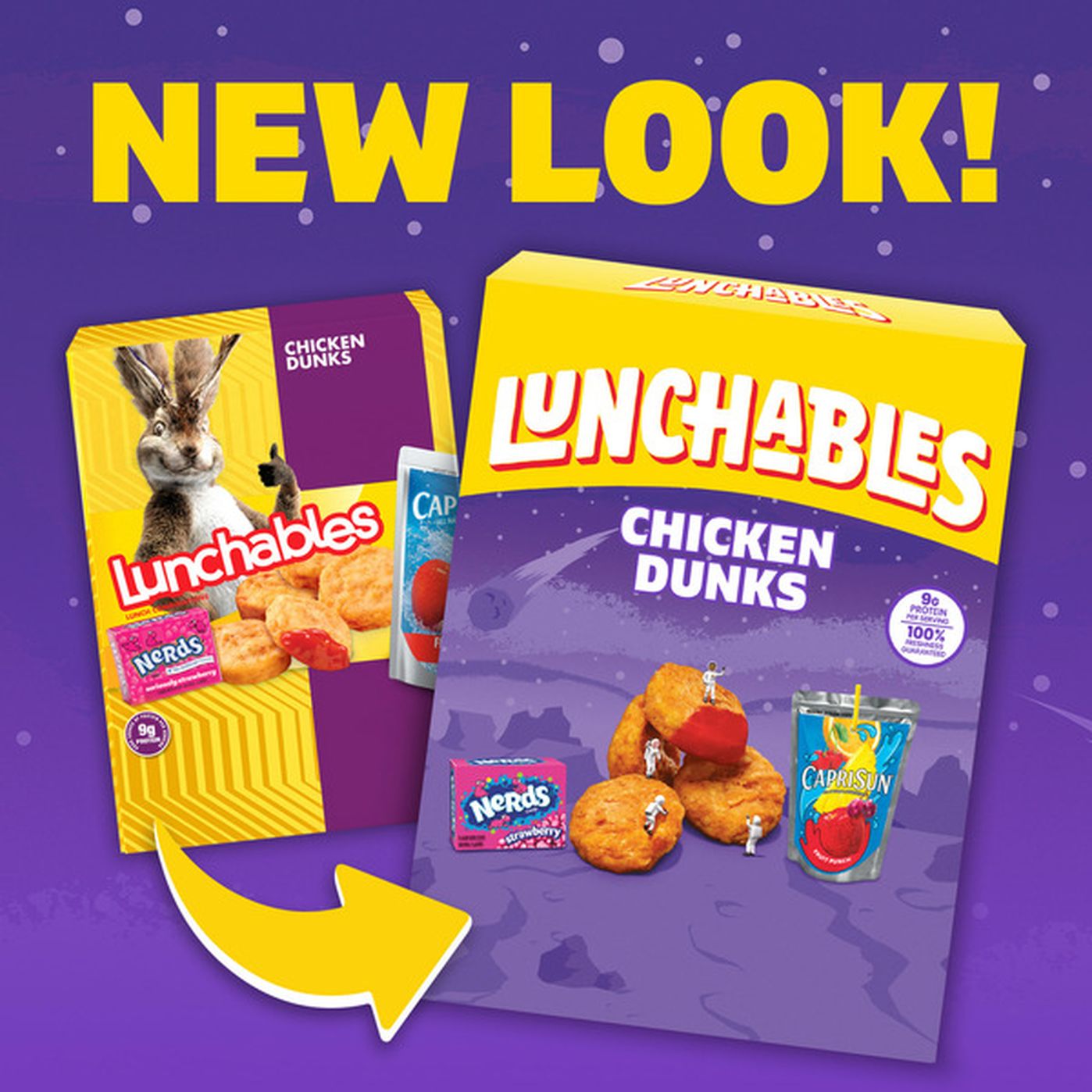 Lunchables Chicken Dunks Kids Lunch Snack Meal Kit with Capri Sun Drink ...