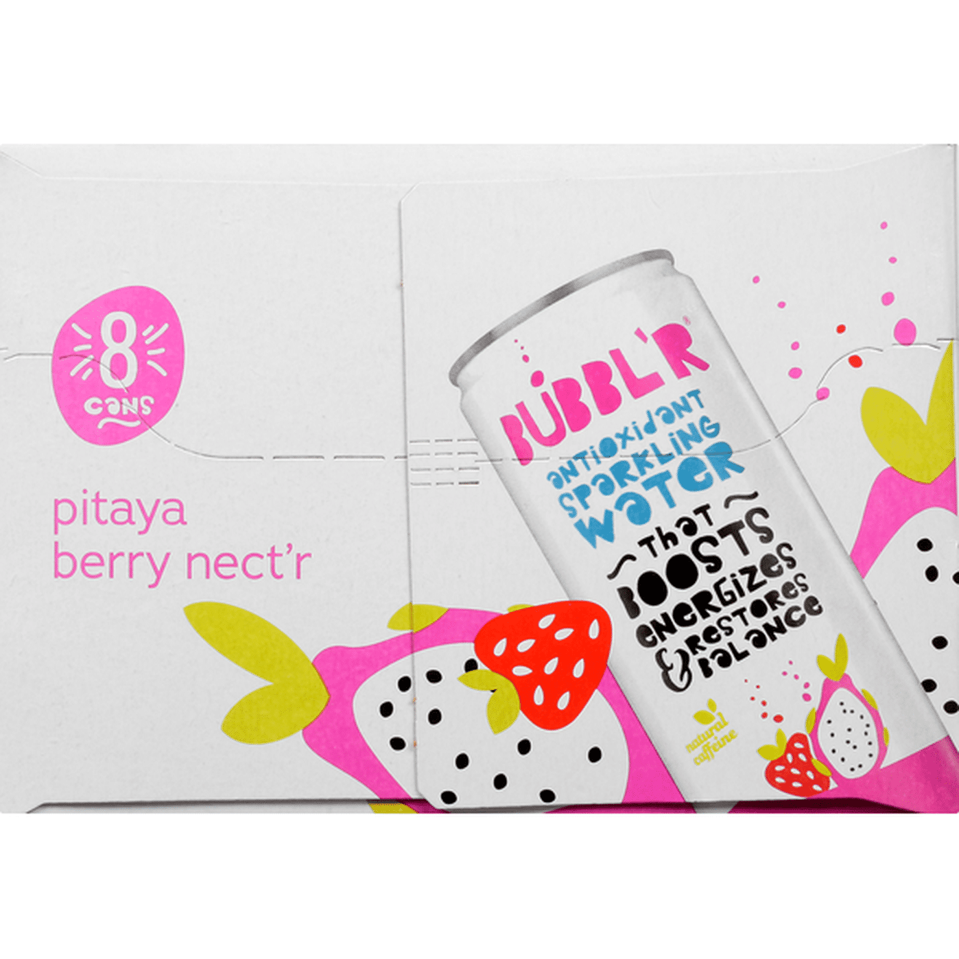 Bubblr Sparkling Water Antioxidant Pitaya Berry Nectr 12 Fl Oz Delivery Or Pickup Near Me 1602